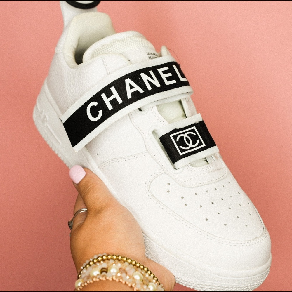 Chanel Nike AF1’s 🖤